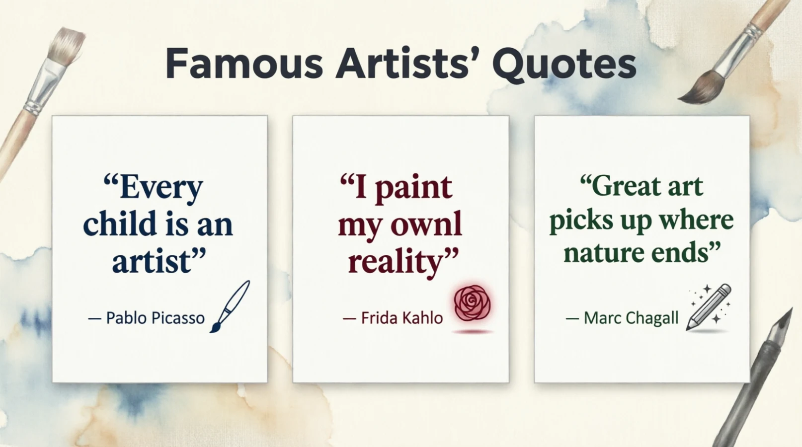 artists quotes
