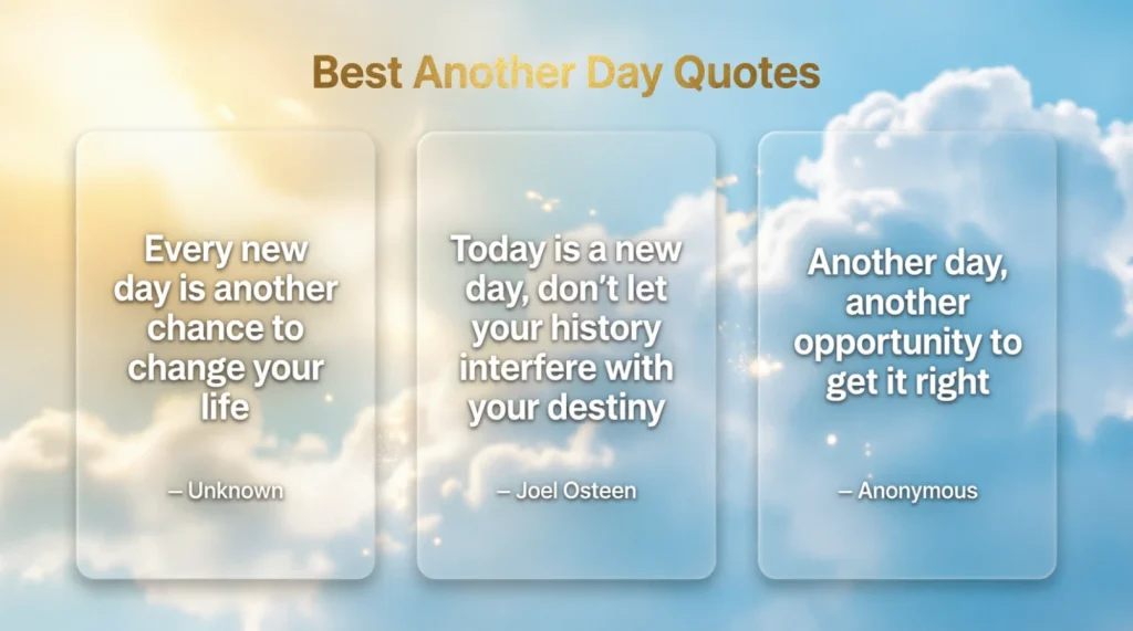 Best Another Day Quotes