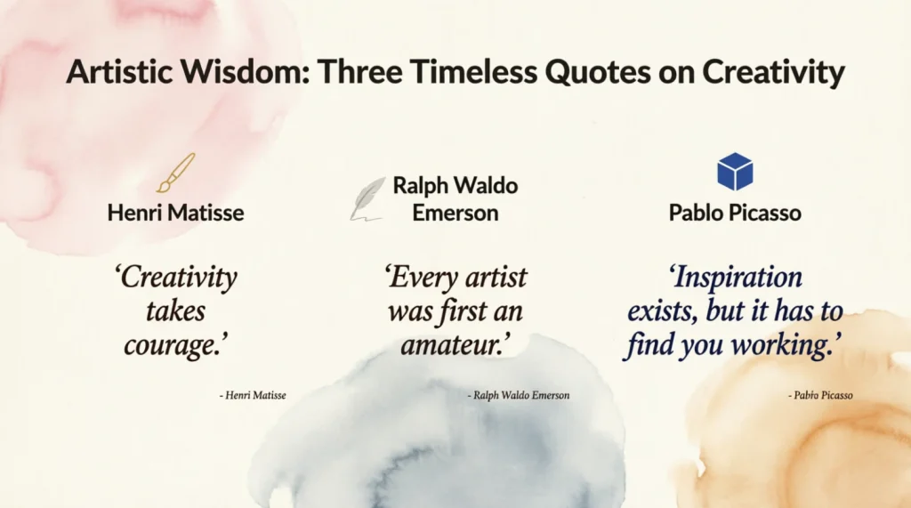 Short Artists Quotes
